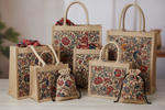 Kalamkari Jute Bags Return Gifts at TheReturnGifts.com: Traditional Art Meets Everyday Utility
