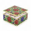 Rose Embossed Meenakari Metal Box Return Gifts at TheReturnGifts.com: Vintage Romance in a Compact Gift Box