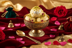 Brass Ice‑Cream Bowl with Spoon Return Gifts at TheReturnGifts.com: Royal Touch for Everyone’s Favourite Dessert