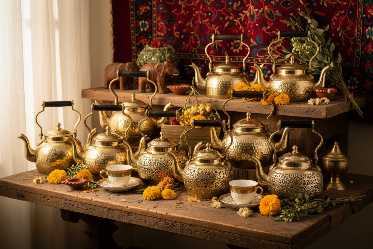 Brass Kettle Return Gifts at TheReturnGifts.com: Vintage Charm for Tea Lovers and Traditional Homes