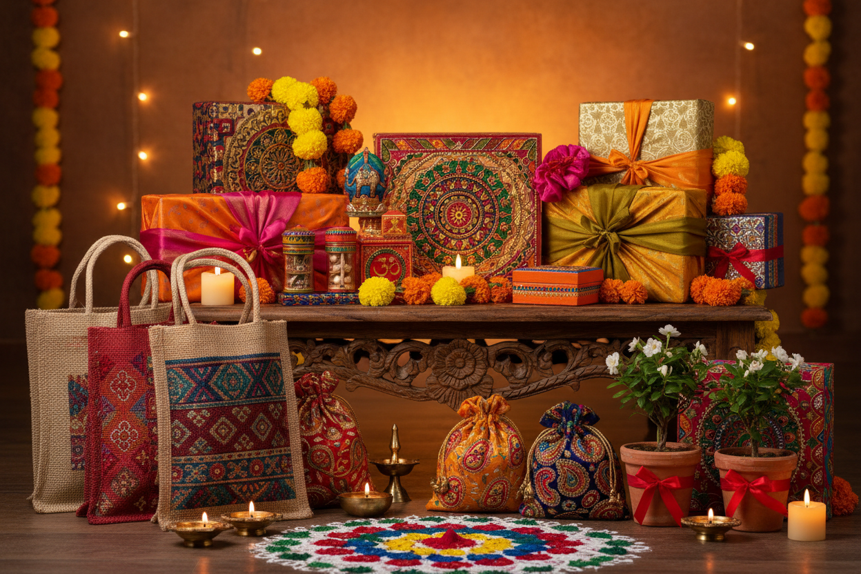 Cultural Significance of Return Gifts in Indian Weddings and Housewarmings