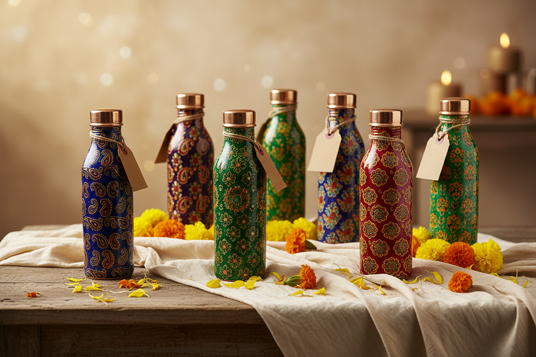 Printed Copper Bottle Return Gifts at TheReturnGifts.com: Tradition, W ...