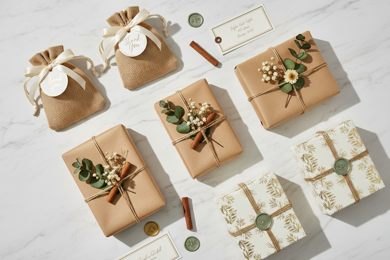 How to Pack and Present Return Gifts So They Look Premium