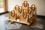 Kolam Jute Bag with Wooden Handle Return Gifts at TheReturnGifts.com: Eco‑Friendly Favors with a Traditional South Indian Soul