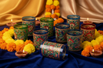 Meenakari Glass Return Gifts at TheReturnGifts.com: Colourful Tumblers with a Royal, Traditional Touch