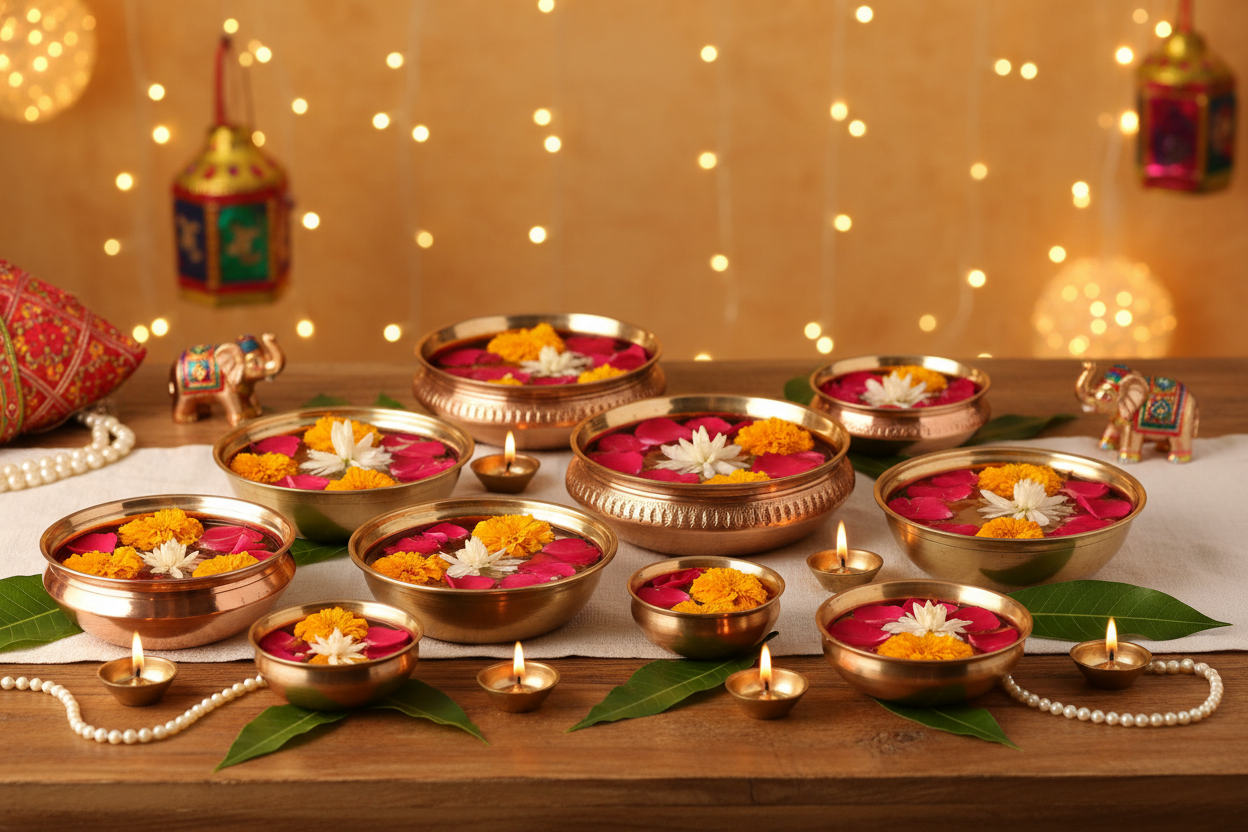 Urli Return Gifts at TheReturnGifts.com: Traditional Bowls That Turn Any Corner into a Festive Welcome