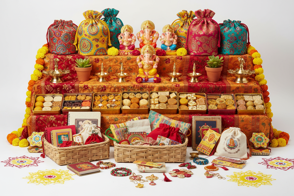 Ganesh Chaturthi Return Gift Ideas: 60+ Traditional Festival Gift Options 2025