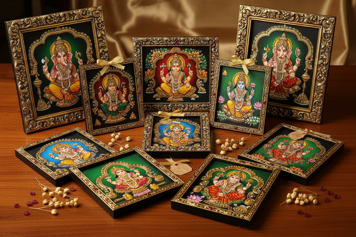 Tanjore Painting Return Gifts: Traditional Art for Modern Celebrations 2025