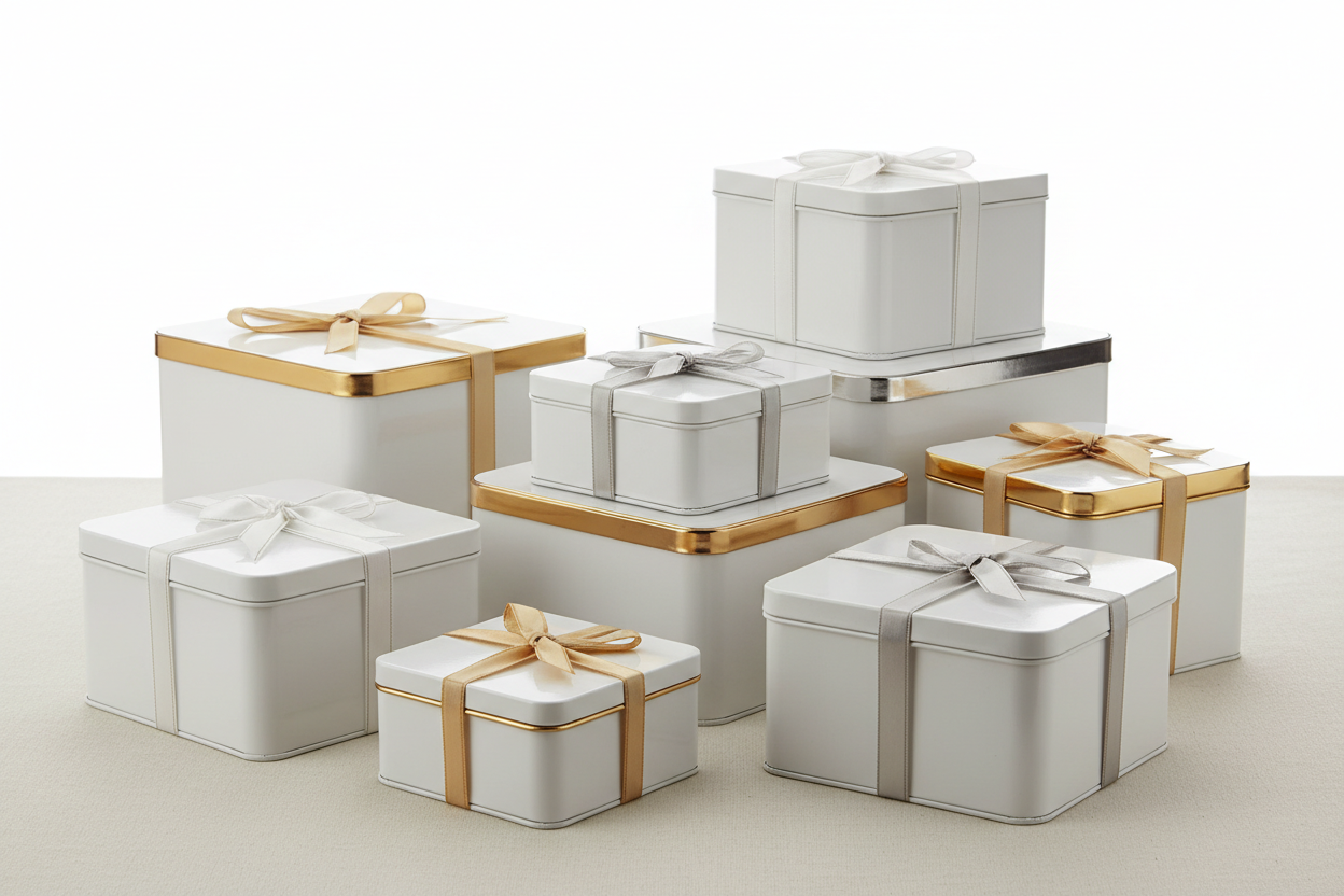 White Square Decorative Box Return Gifts at TheReturnGifts.com: Minimal, Classy and Perfect for Any Theme