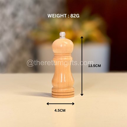 Wooden Pepper Crusher | Manual Pepper Grinder & Return Gift