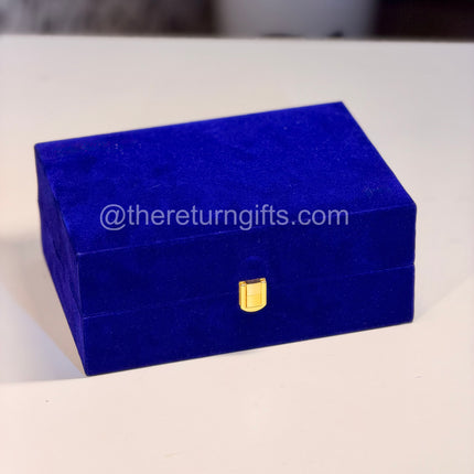 Set of 2 Brass Coffee Dabara's in Velvet Box | Premium Return Gift