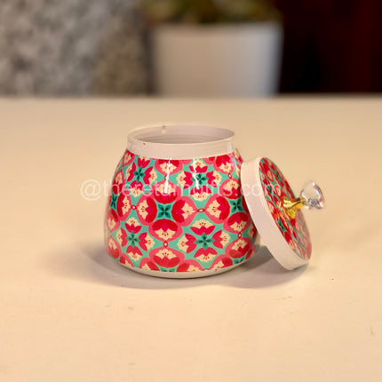 Printed Cone Jar | TRG0012 | Cone‑Shaped Printed Decorative Jar Under ₹100 | Stylish Budget Return Gift for Weddings, Birthdays & Festivals