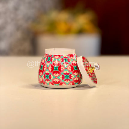 Printed Cone Jar | TRG0012 | Cone‑Shaped Printed Decorative Jar Under ₹100 | Stylish Budget Return Gift for Weddings, Birthdays & Festivals