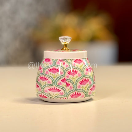 Printed Cone Jar | TRG0012 | Cone‑Shaped Printed Decorative Jar Under ₹100 | Stylish Budget Return Gift for Weddings, Birthdays & Festivals