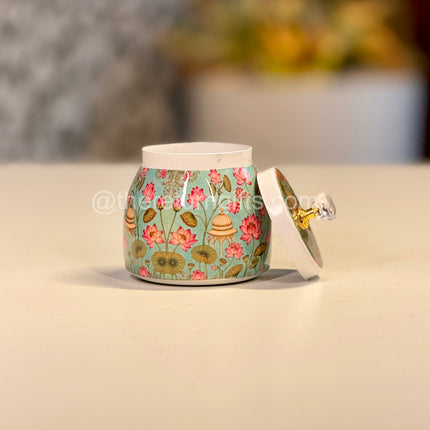 Printed Cone Jar | TRG0012 | Cone‑Shaped Printed Decorative Jar Under ₹100 | Stylish Budget Return Gift for Weddings, Birthdays & Festivals