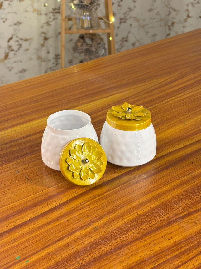 WHITE CONE JAR (10 pieces)