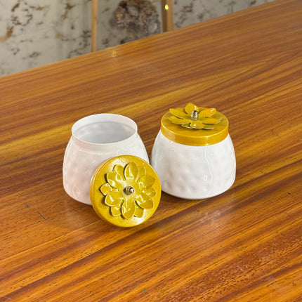 WHITE CONE JAR (10 pieces)