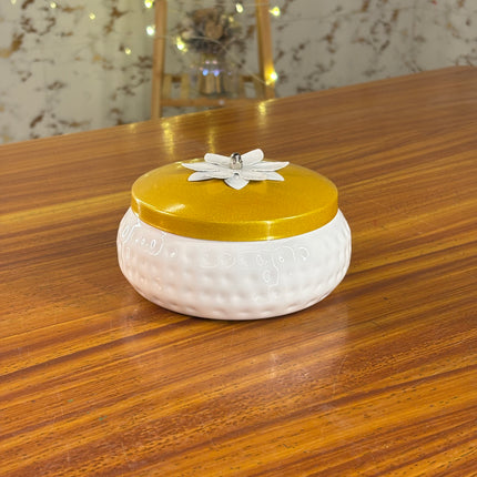 8 INCH WHITE JAR (10 pieces)