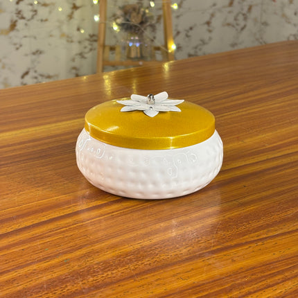 6 INCH WHITE JAR (10 pieces)