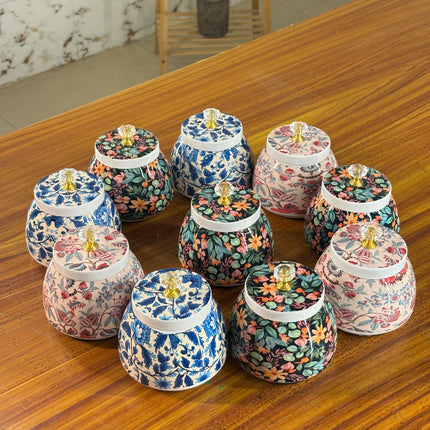 PRINTED CONE JAR (10 pieces)