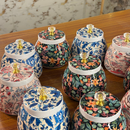 PRINTED CONE JAR (10 pieces)