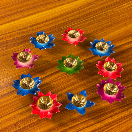 LOTUS DIYA (10 pieces)