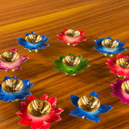 LOTUS DIYA (10 pieces)
