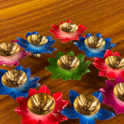 LOTUS DIYA (10 pieces)