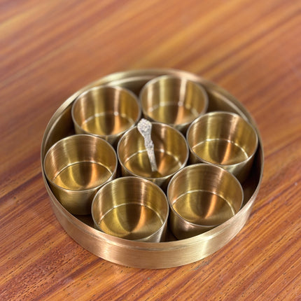 Brass Spice Box (10 pieces)