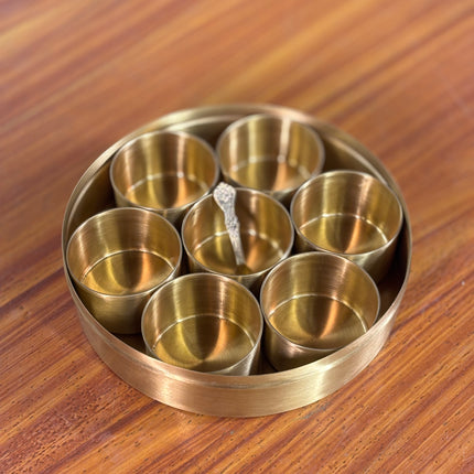 Brass Spice Box (10 pieces)