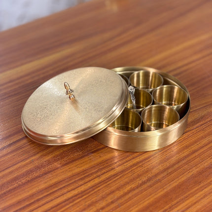 Brass Spice Box (10 pieces)