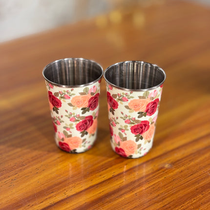 PRINTED STEEL GLASS(10 pieces)