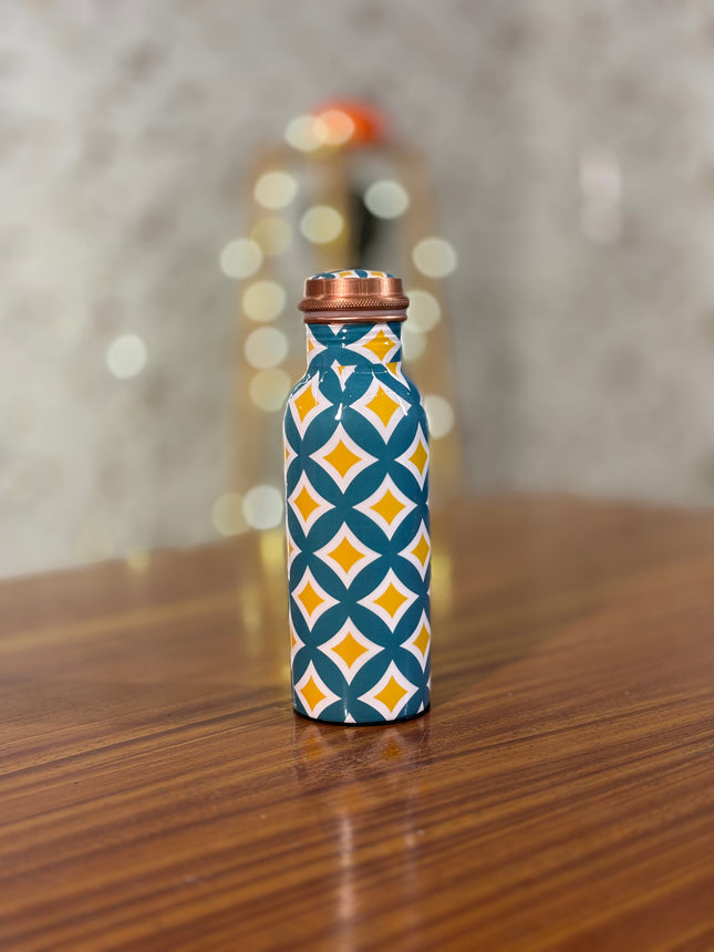 PRINTED COPPER BOTTLE (10 pieces)