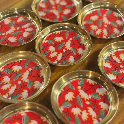 PRINTED BRASS PLATE (10 pieces)