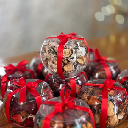 Scented Potpourri Bowl | TRG0138 | Fragrant Decorative Potpourri Bowl with Dried Flowers for Home Ambience Under ₹200 | Aromatic Living Room, Bedroom & Return Gift Decor