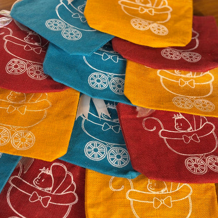 Baby Shower Jute Bag (10 pieces)