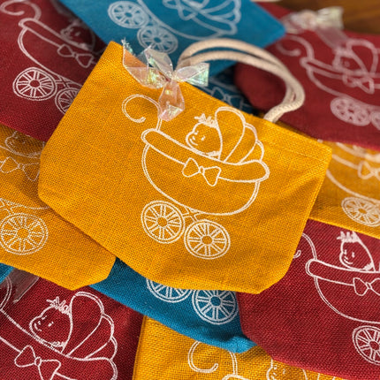 Baby Shower Jute Bag (10 pieces)