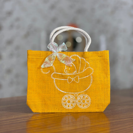 Baby Shower Jute Bag (10 pieces)