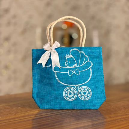 Baby Shower Jute Bag (10 pieces)