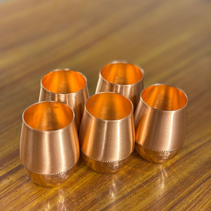 Plain Copper Glass (10 pieces)