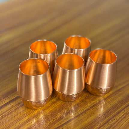 Plain Copper Glass (10 pieces)