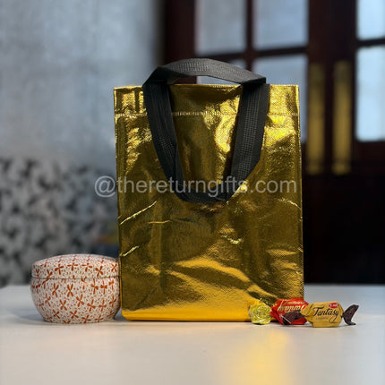 Printed Tin + Pvc Bag with Chocolates