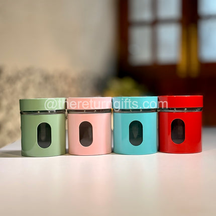 Canister Glass Storage Jar - 380ml