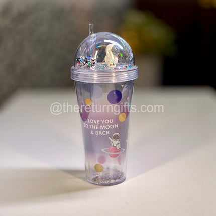 Insulated Lunch Bag with Sipper With Straw - 500ml