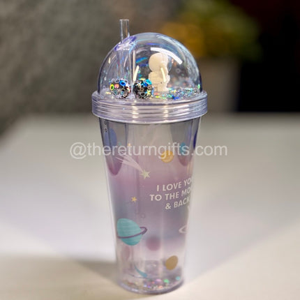 Insulated Lunch Bag with Sipper With Straw - 500ml