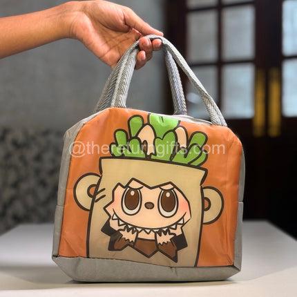 Insulated Lunch Bag with Hand fan Combo