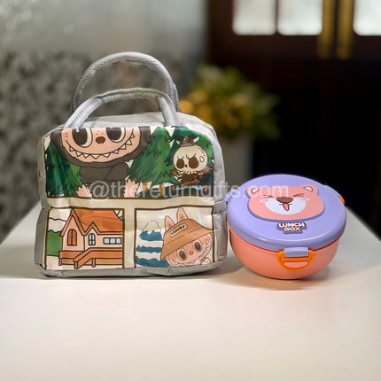 Insulated Lunch Bag with Lunch Box
