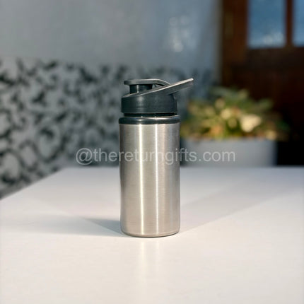Stainless Steel Mini Sipper Bottle Return Gift | TRG0144 | Compact Steel Water Bottle | Kids, School & Utility Favor Under ₹150