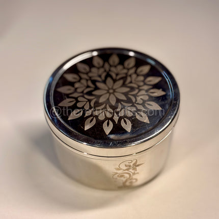 5.5 inch Stainless Steel with Kolam Jute Bag