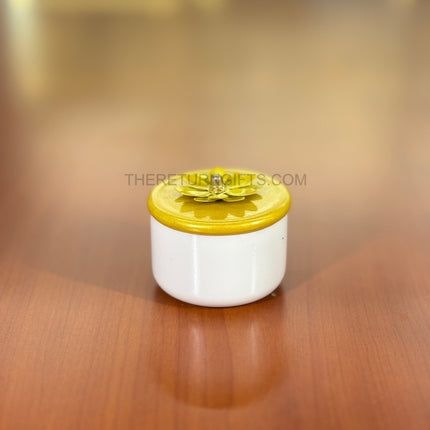 2.5 Inch Decorative Jar | TRG0027 | Mini Decorative Jar with Lid Under ₹100 | Cute Small Jar Favour for Wedding & Baby Shower Return Gifts